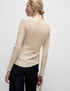 Marks & Spencer "Textured Slash Neck Top"